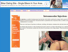 Tablet Screenshot of intramuscularinjection.info
